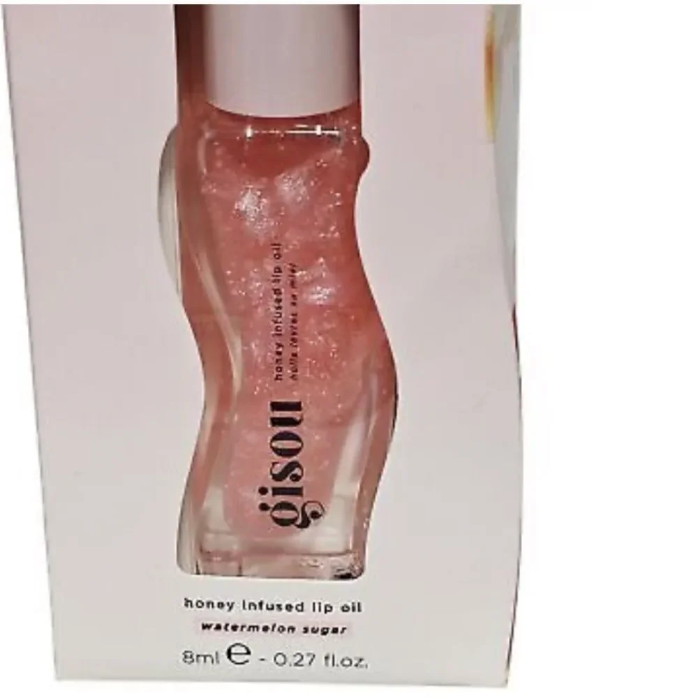 NEW GISOU Watermelon Sugar Gisou Honey Infused Hydrating Lip Oil NIB